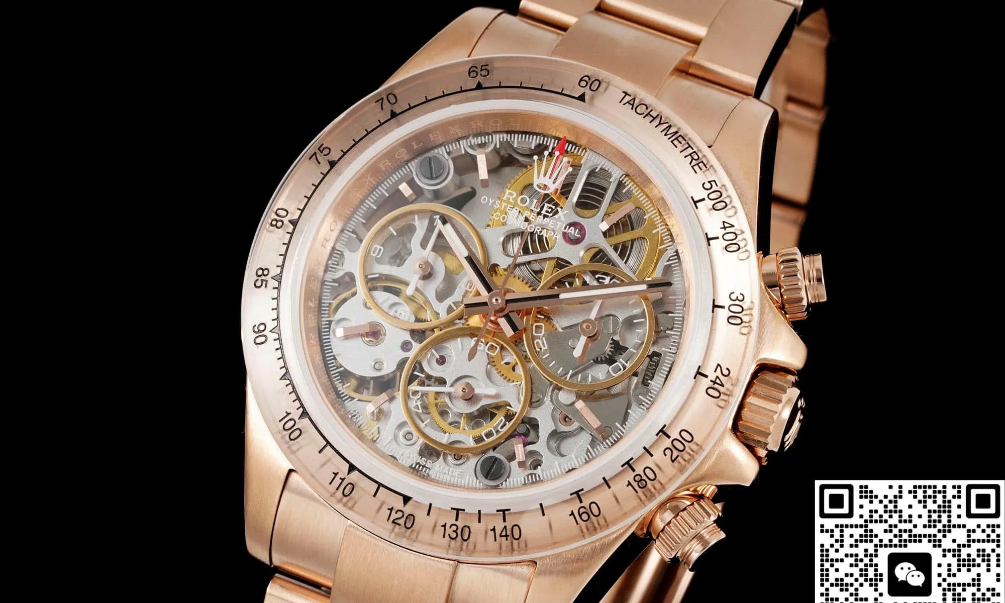 ADG Factory Rolex Daytona Rose gold 1:1 Best Edition Replica Watch