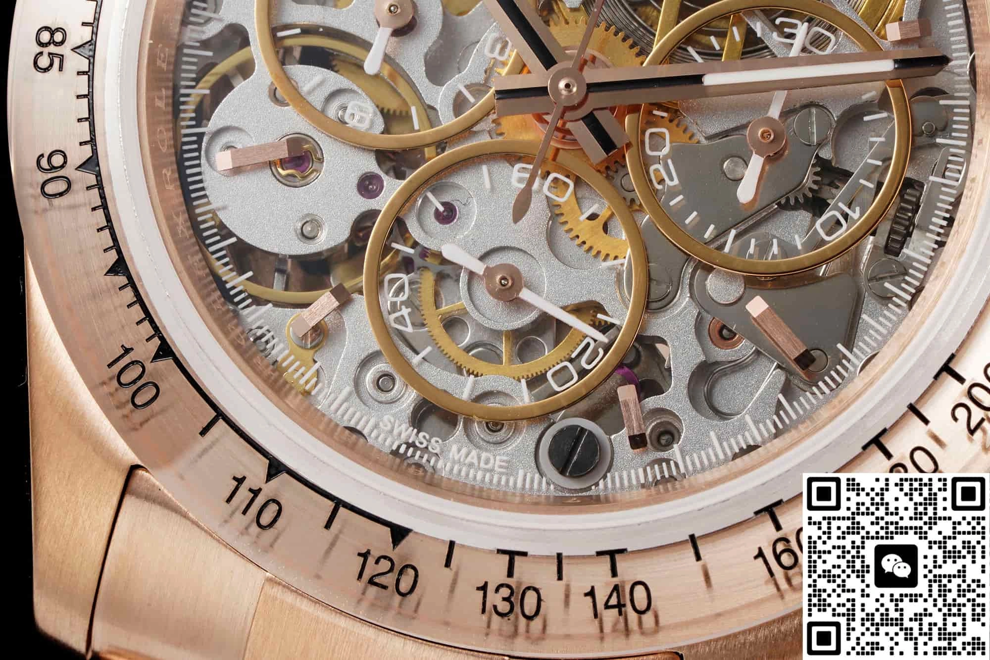 ADG Factory Rolex Daytona Rose gold 1:1 Best Edition Replica Watch