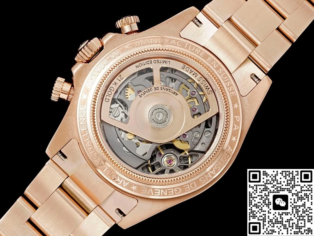 ADG Factory Rolex Daytona Skeleton dial 1:1 Best Edition Replica Watch