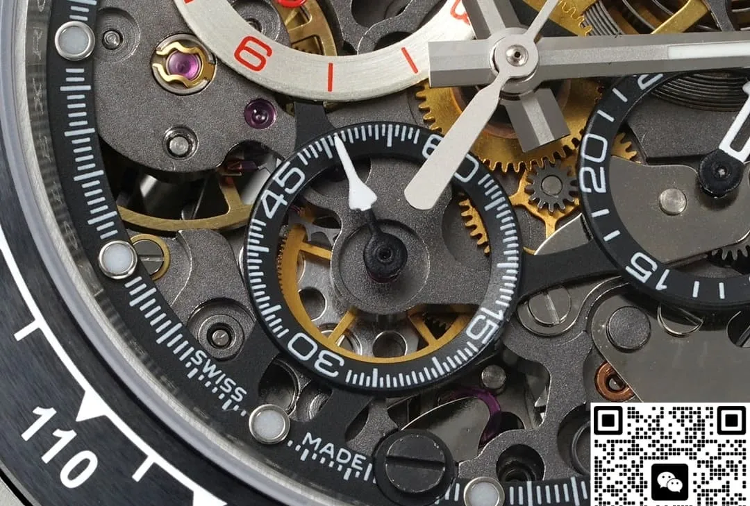ADG Factory Rolex Daytona Transparent case back 1:1 Best Edition Replica Watch