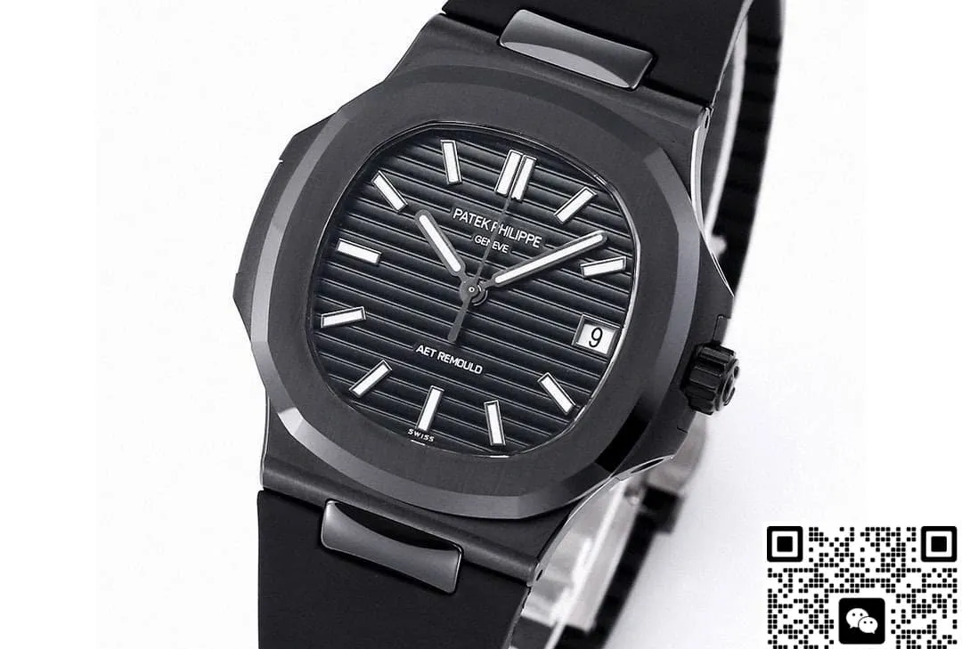AET Factory Patek Philippe 5711 Black dial 1:1 Best Edition Replica Watch