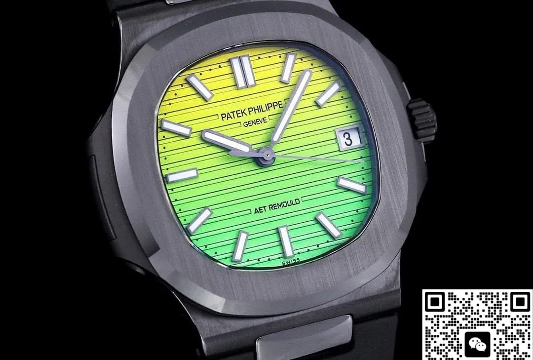AET Factory Patek Philippe 5711 Black strap 1:1 Best Edition Replica Watch