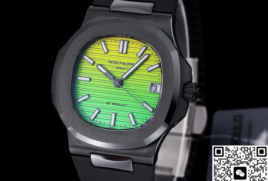 AET Factory Patek Philippe 5711 Black strap 1:1 Best Edition Replica Watch