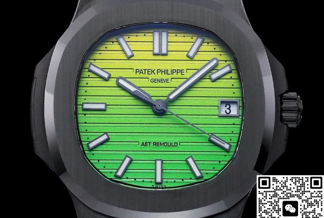 AET Factory Patek Philippe 5711 Black strap 1:1 Best Edition Replica Watch