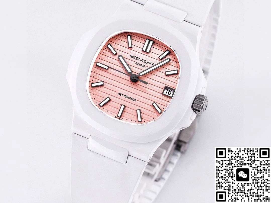 AET Factory Patek Philippe 5711 Pink dial 1:1 Best Edition Replica Watch