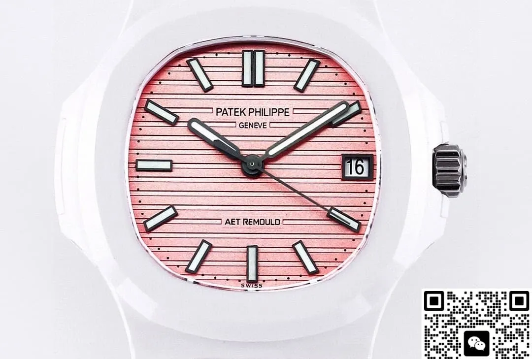 AET Factory Patek Philippe 5711 Pink dial 1:1 Best Edition Replica Watch