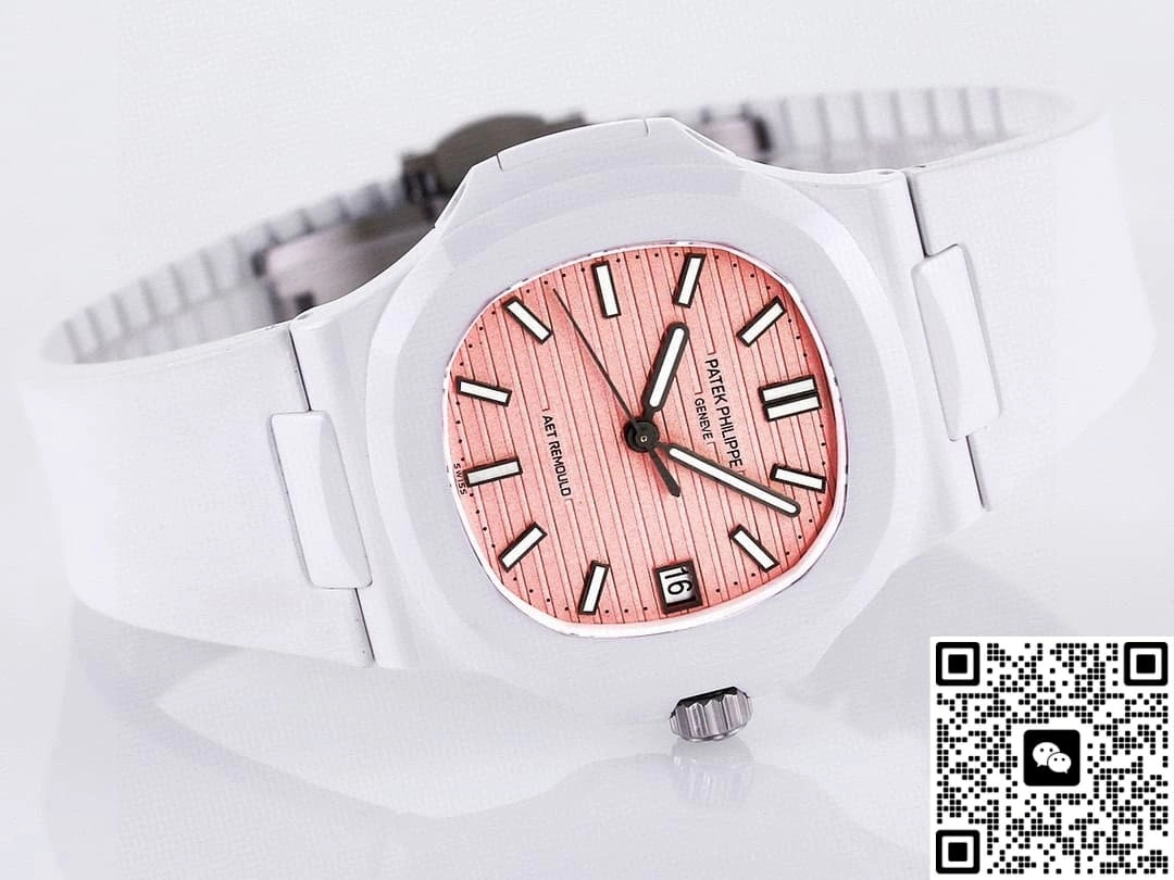 AET Factory Patek Philippe 5711 Pink dial 1:1 Best Edition Replica Watch