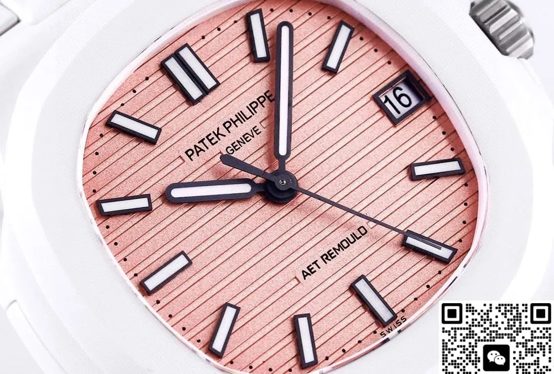AET Factory Patek Philippe 5711 Pink dial 1:1 Best Edition Replica Watch