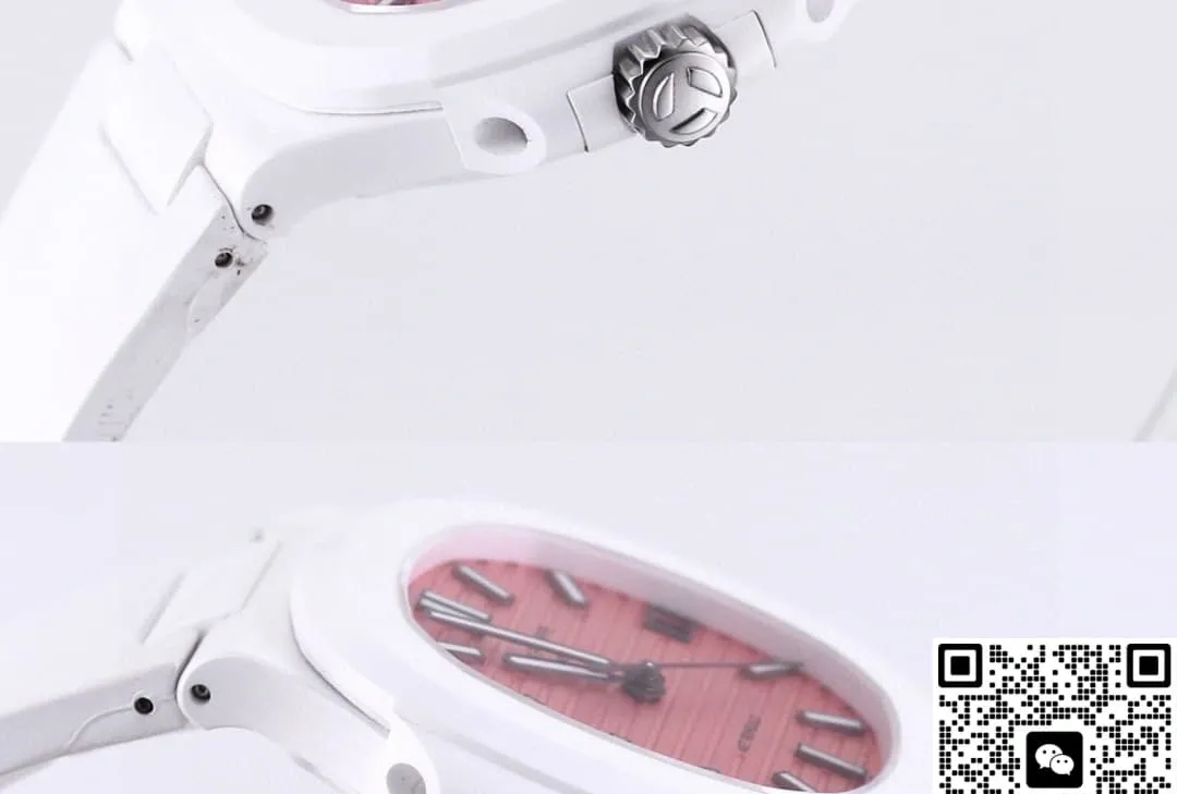 AET Factory Patek Philippe 5711 Pink dial 1:1 Best Edition Replica Watch