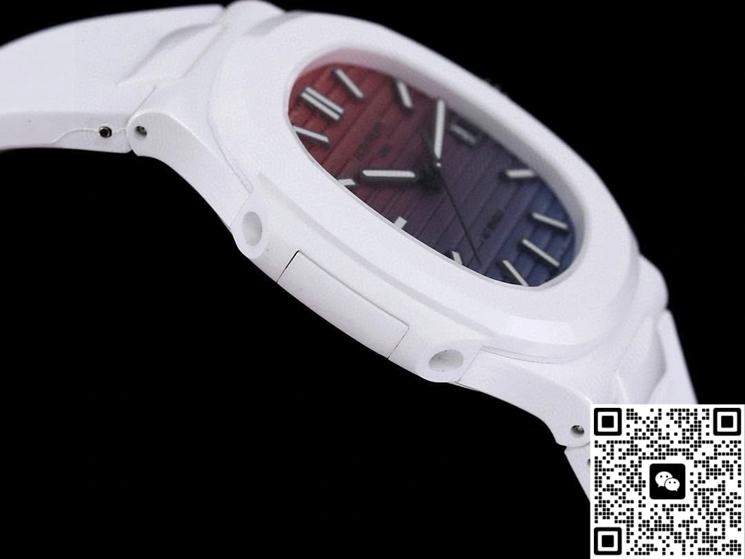 AET Factory Patek Philippe 5711 White ceramic 1:1 Best Edition Replica Watch