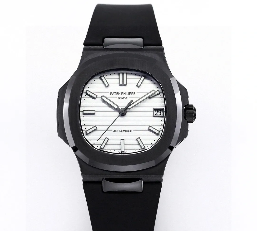 AET Factory Patek Philippe 5711 White dial 1:1 Best Edition Replica Watch