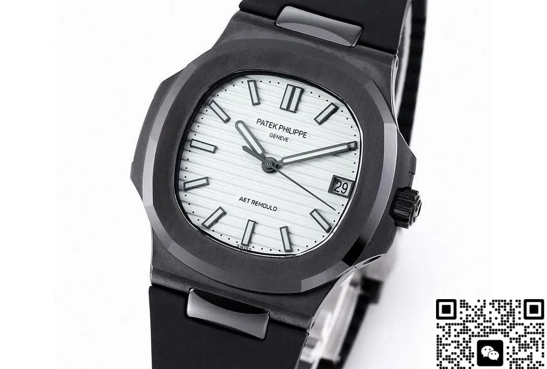 AET Factory Patek Philippe 5711 White dial 1:1 Best Edition Replica Watch