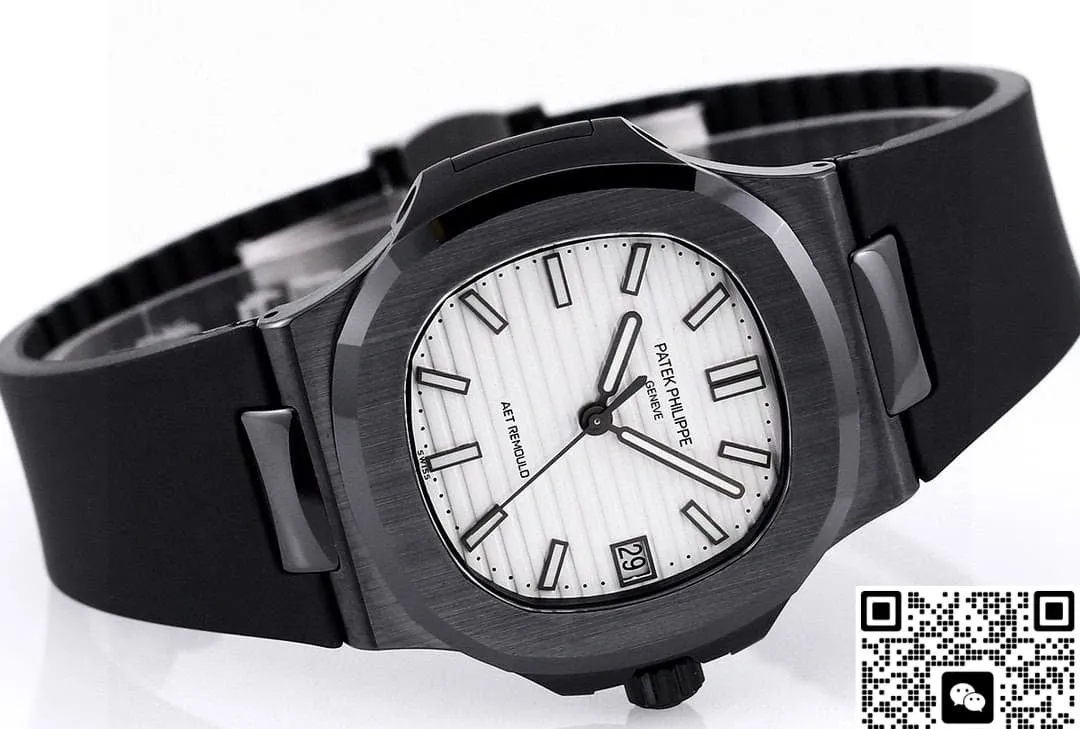 AET Factory Patek Philippe 5711 White dial 1:1 Best Edition Replica Watch