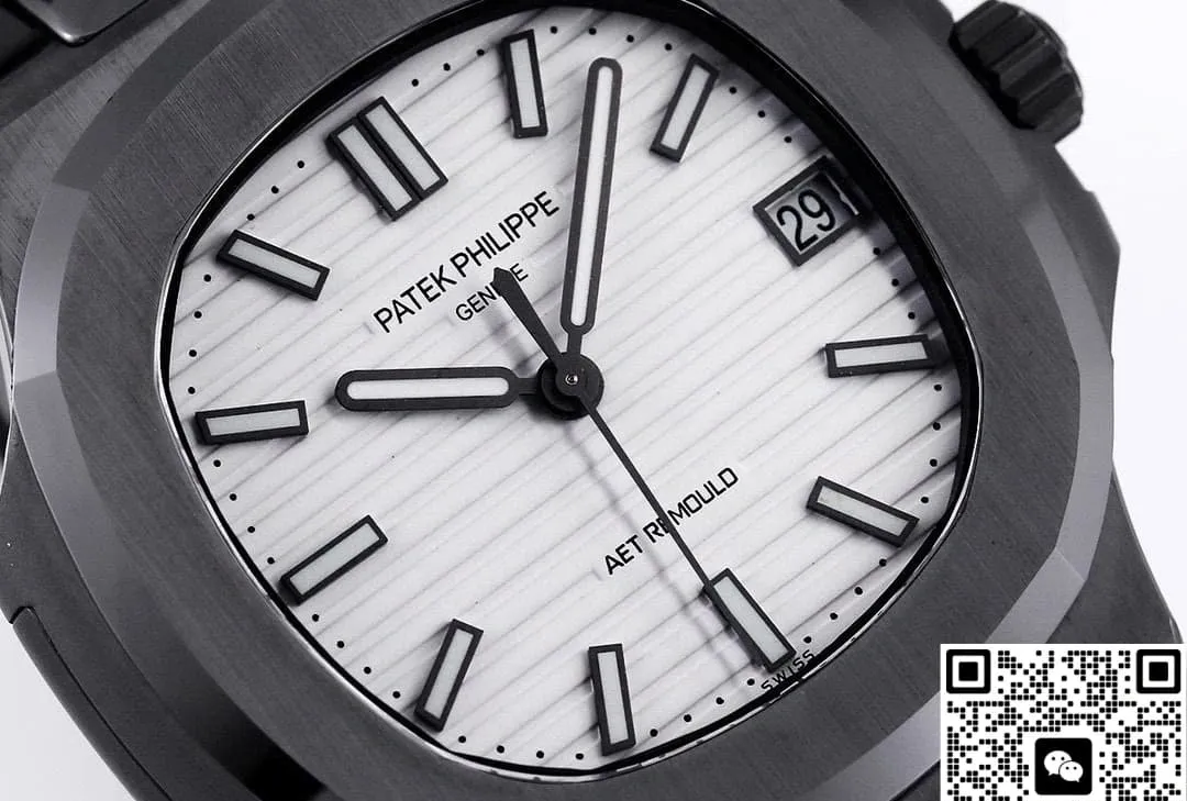 AET Factory Patek Philippe 5711 White dial 1:1 Best Edition Replica Watch