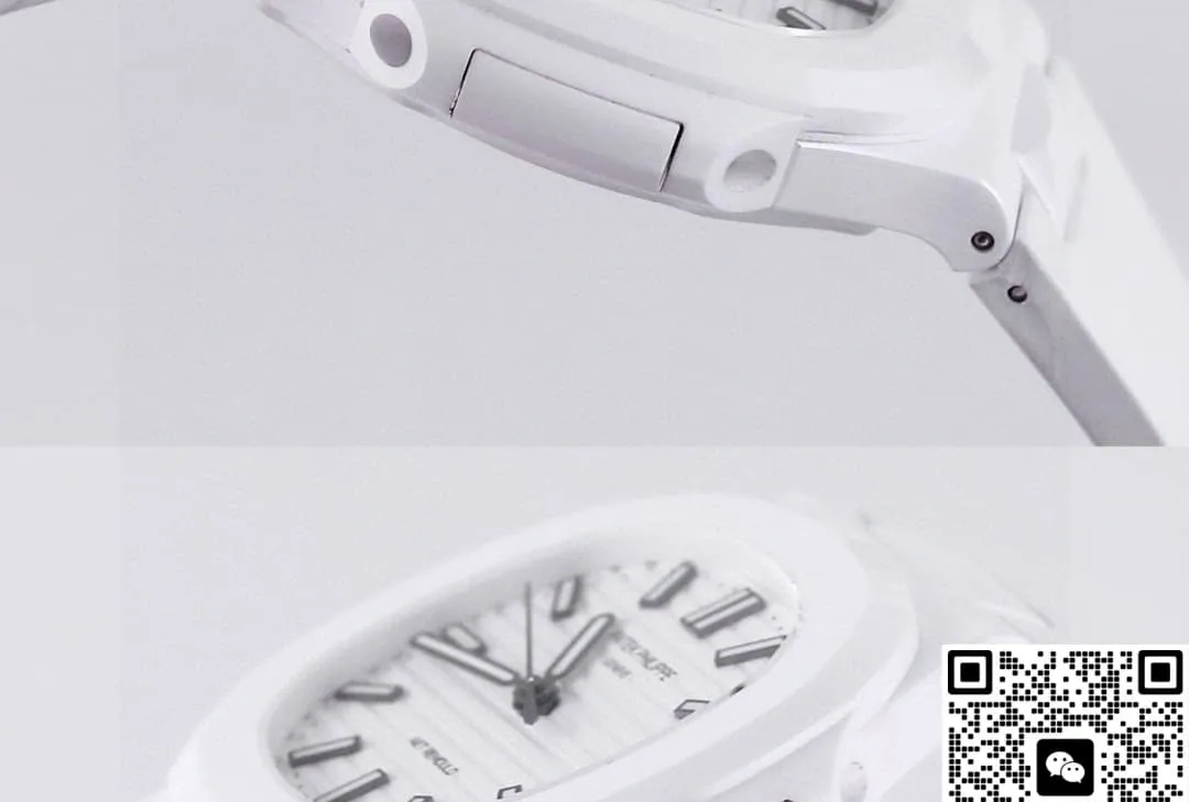 AET Factory Patek Philippe 5711 White strap 1:1 Best Edition Replica Watch
