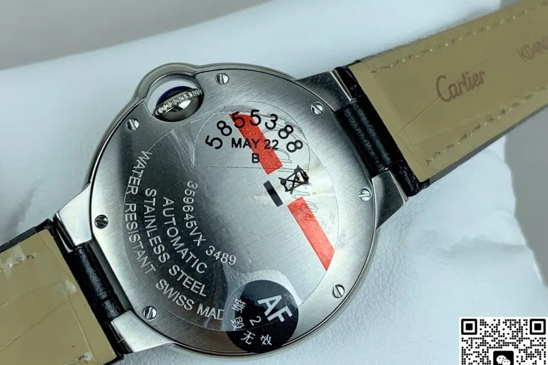 AF Factory Cartier Ballon Bleu Diamond Bezel 1:1 Best Edition Replica Watch