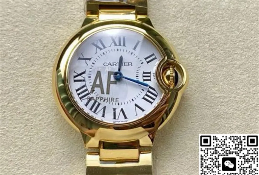 AF Factory Cartier Blue Balloon W69001Z2 1:1 Best Edition Replica Watch