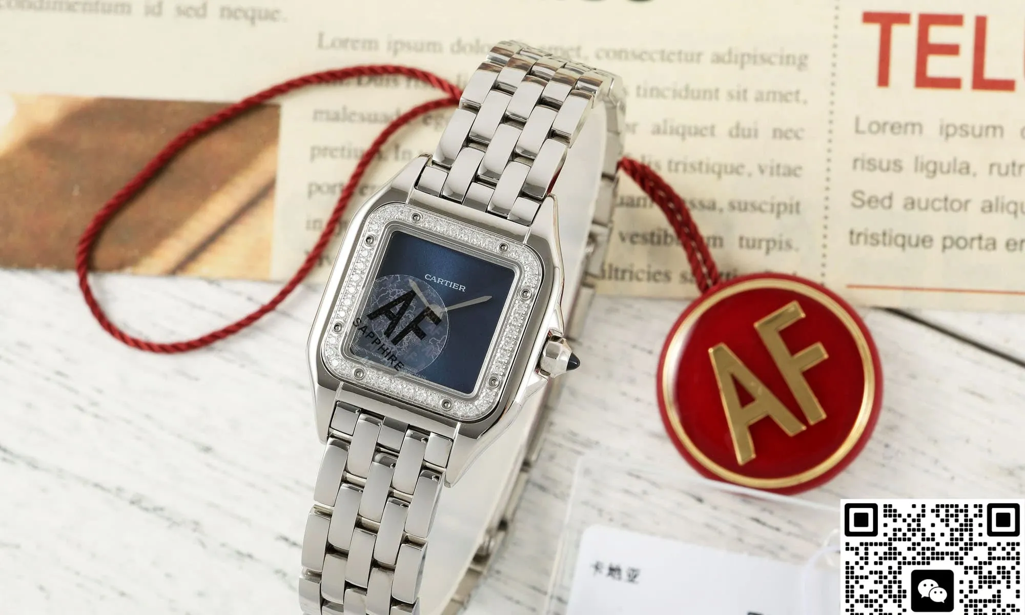 AF Factory Cartier PANTHÈRE DE CARTIER W4PN0013 1:1 Best Edition Replica Watch