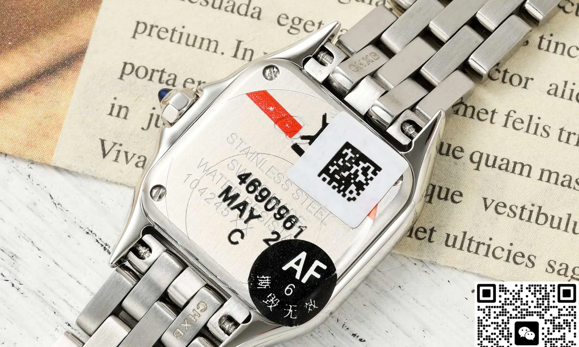 AF Factory Cartier PANTHÈRE DE CARTIER W4PN0013 1:1 Best Edition Replica Watch