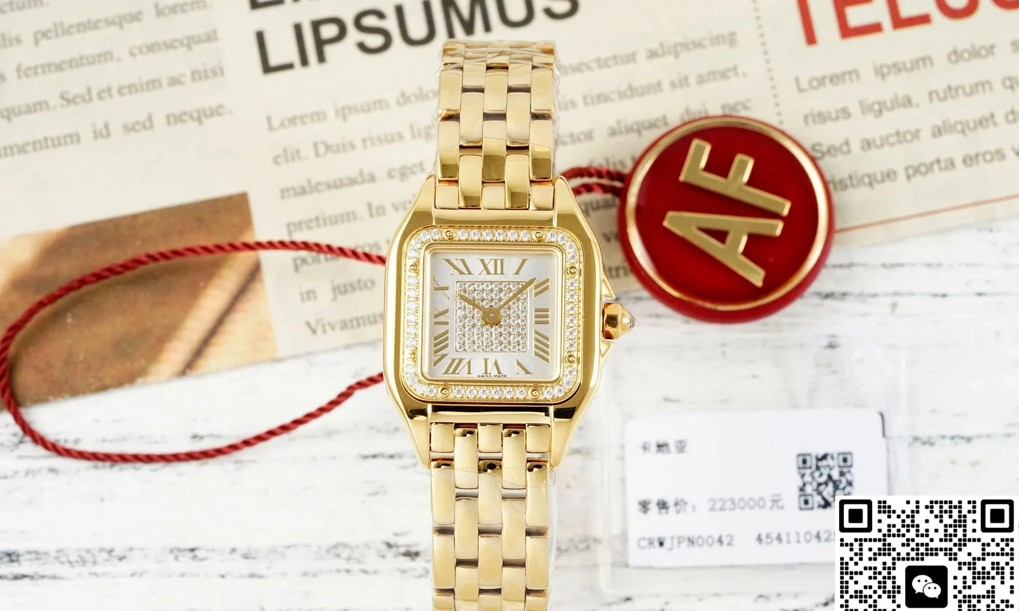 AF Factory Cartier PANTHÈRE DE CARTIER WJPN0042 1:1 Best Edition Replica Watch