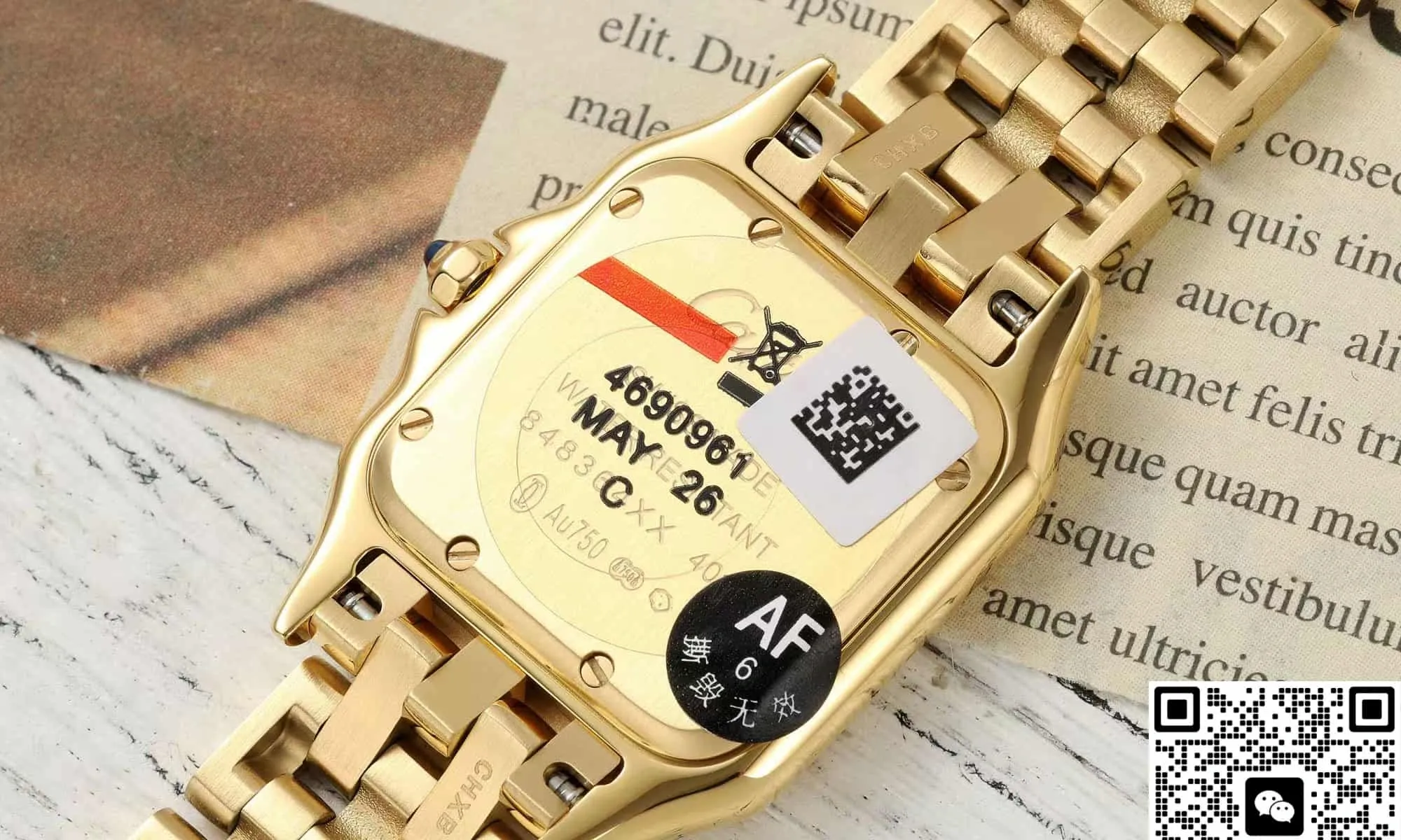 AF Factory Cartier PANTHÈRE DE CARTIER WJPN0044 1:1 Best Edition Replica Watch