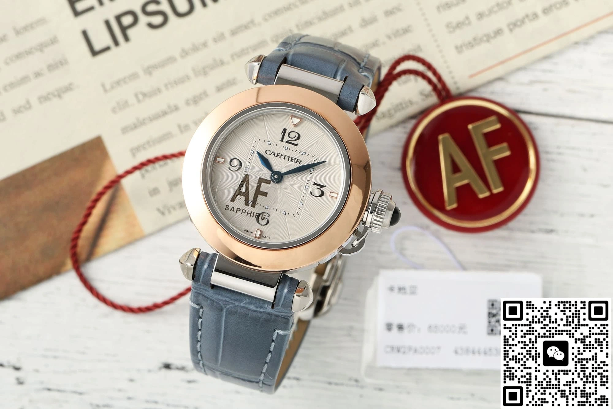 AF Factory Cartier Pasha W2PA0007 1:1 Best Edition Replica Watch
