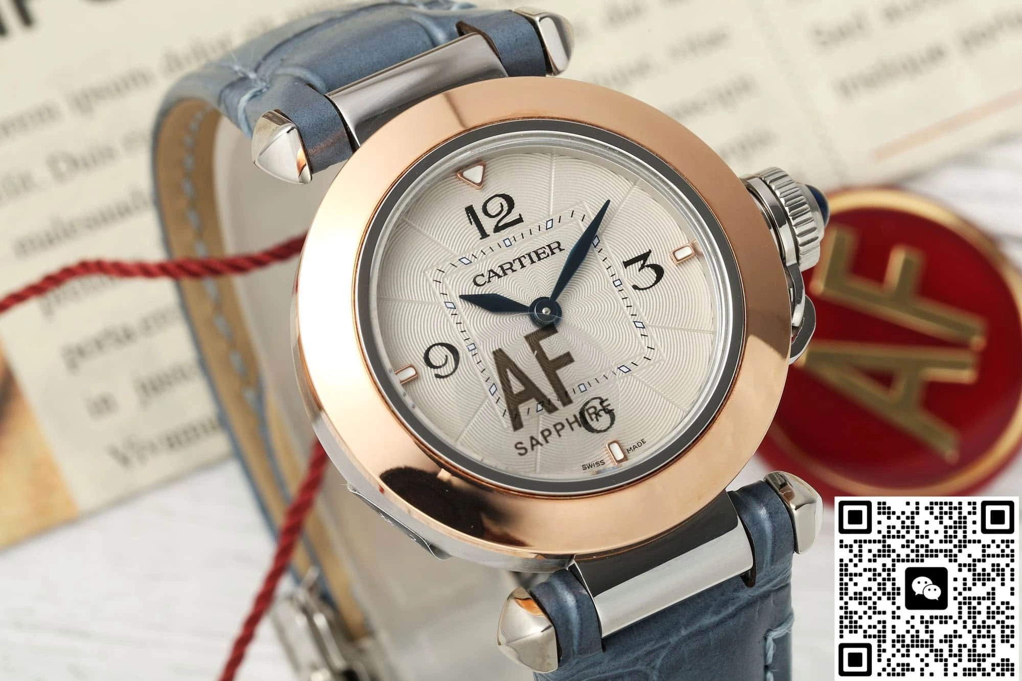 AF Factory Cartier Pasha W2PA0007 1:1 Best Edition Replica Watch