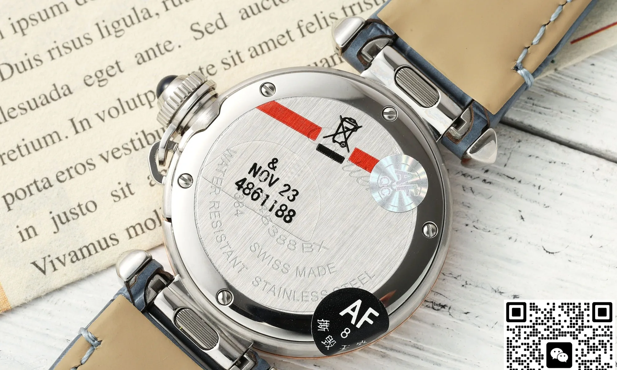 AF Factory Cartier Pasha W2PA0007 1:1 Best Edition Replica Watch