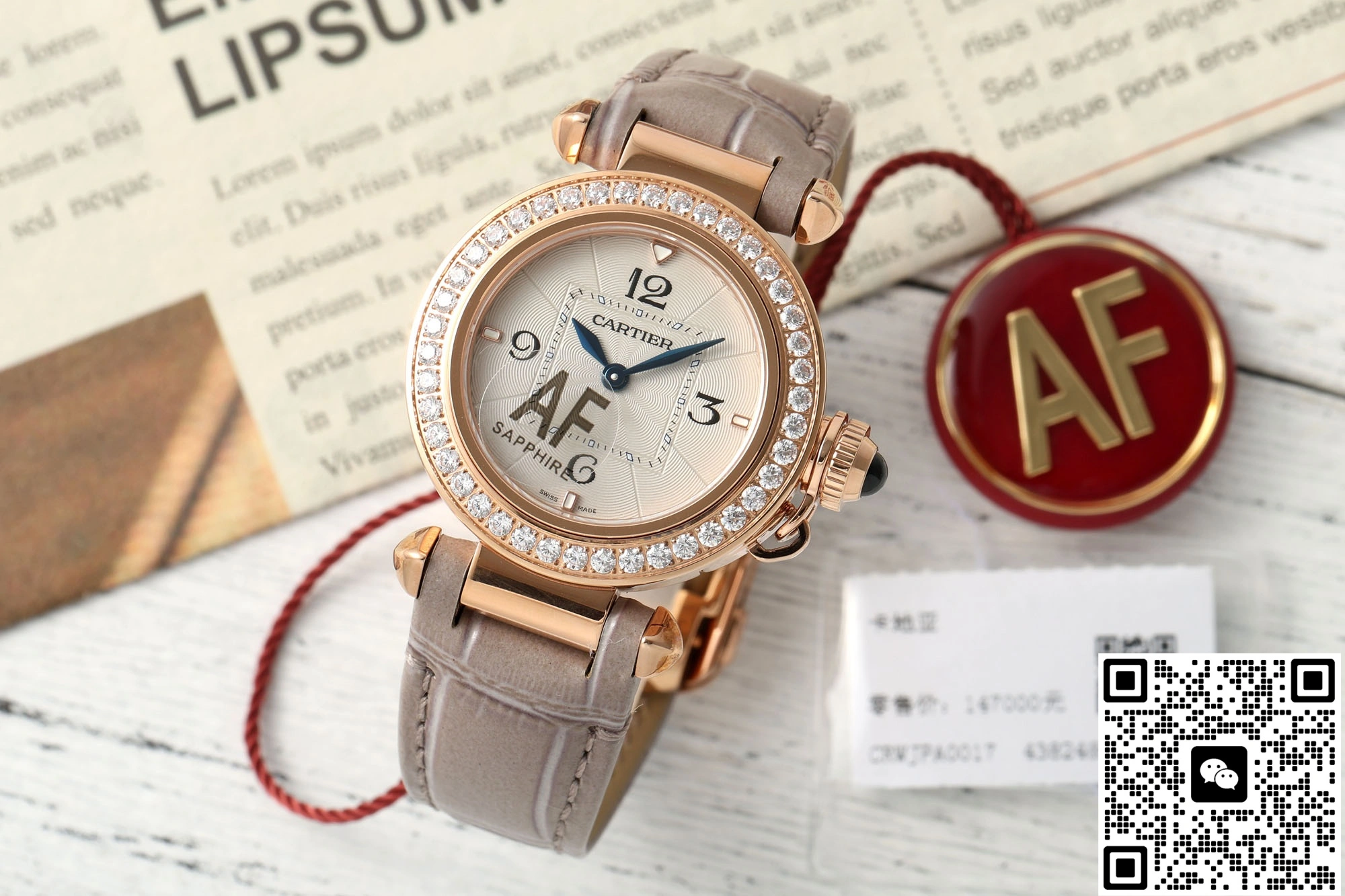 AF Factory Cartier Pasha WJPA0017 1:1 Best Edition Replica Watch