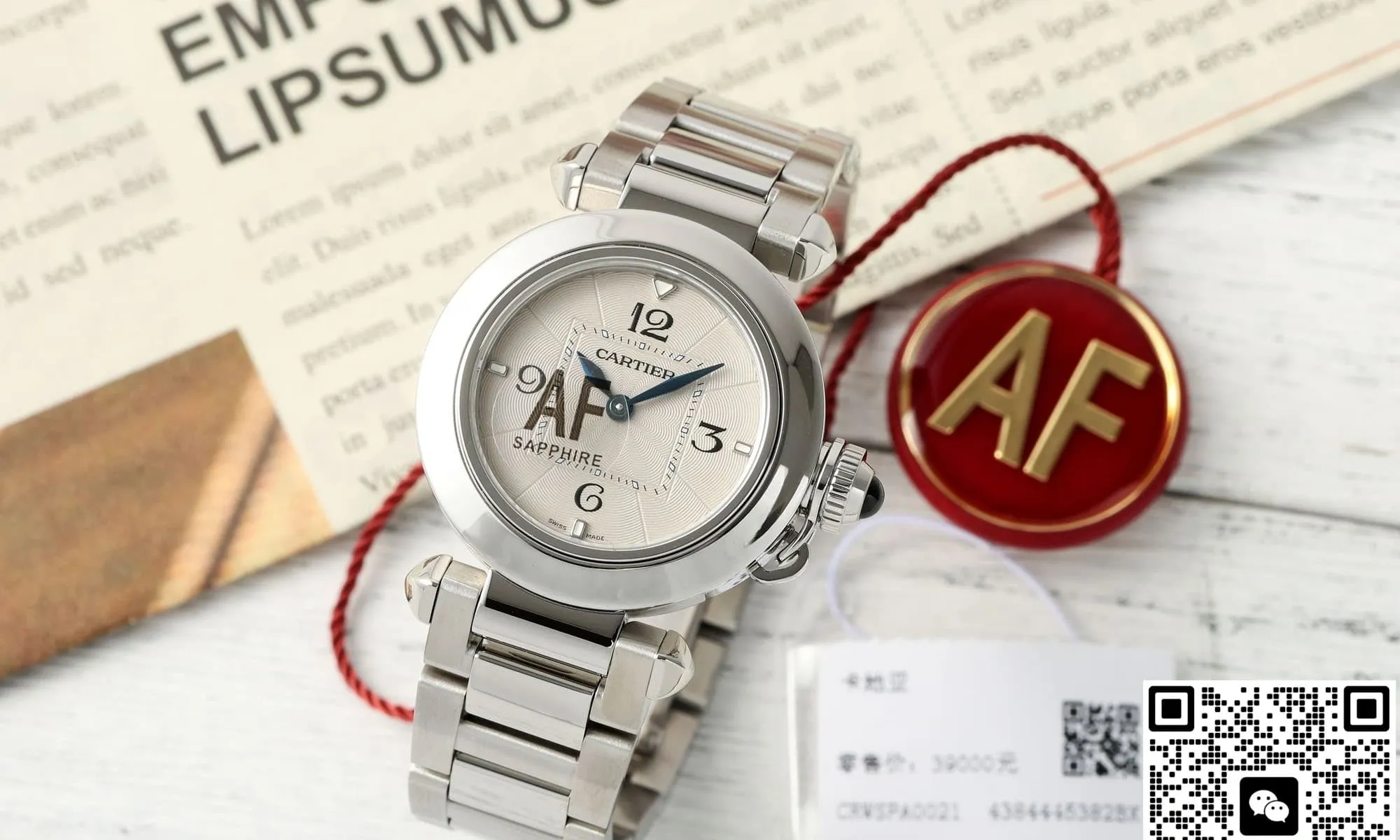 AF Factory Cartier Pasha WSPA0021 1:1 Best Edition Replica Watch