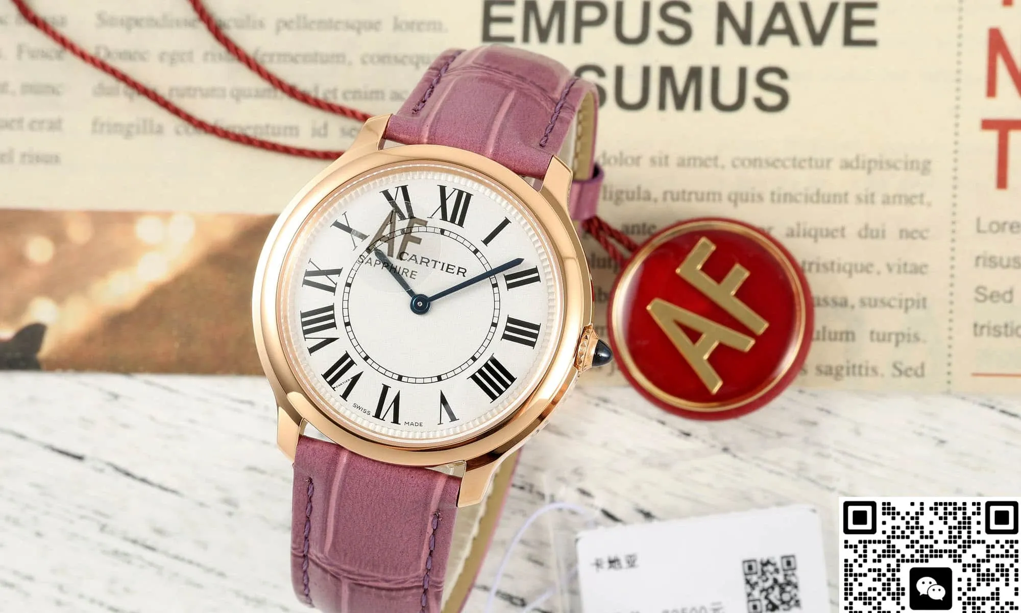 AF Factory Cartier RONDE DE CARTIER WGRN0012 1:1 Best Edition Replica Watch