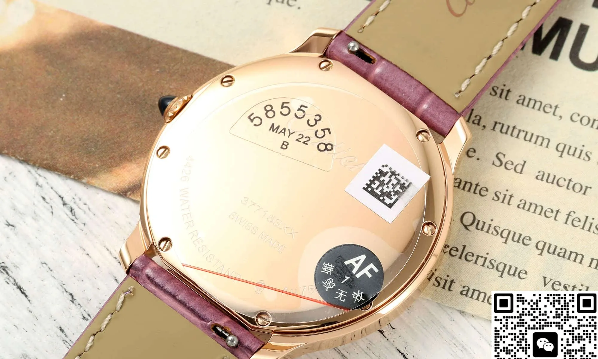 AF Factory Cartier RONDE DE CARTIER WGRN0012 1:1 Best Edition Replica Watch