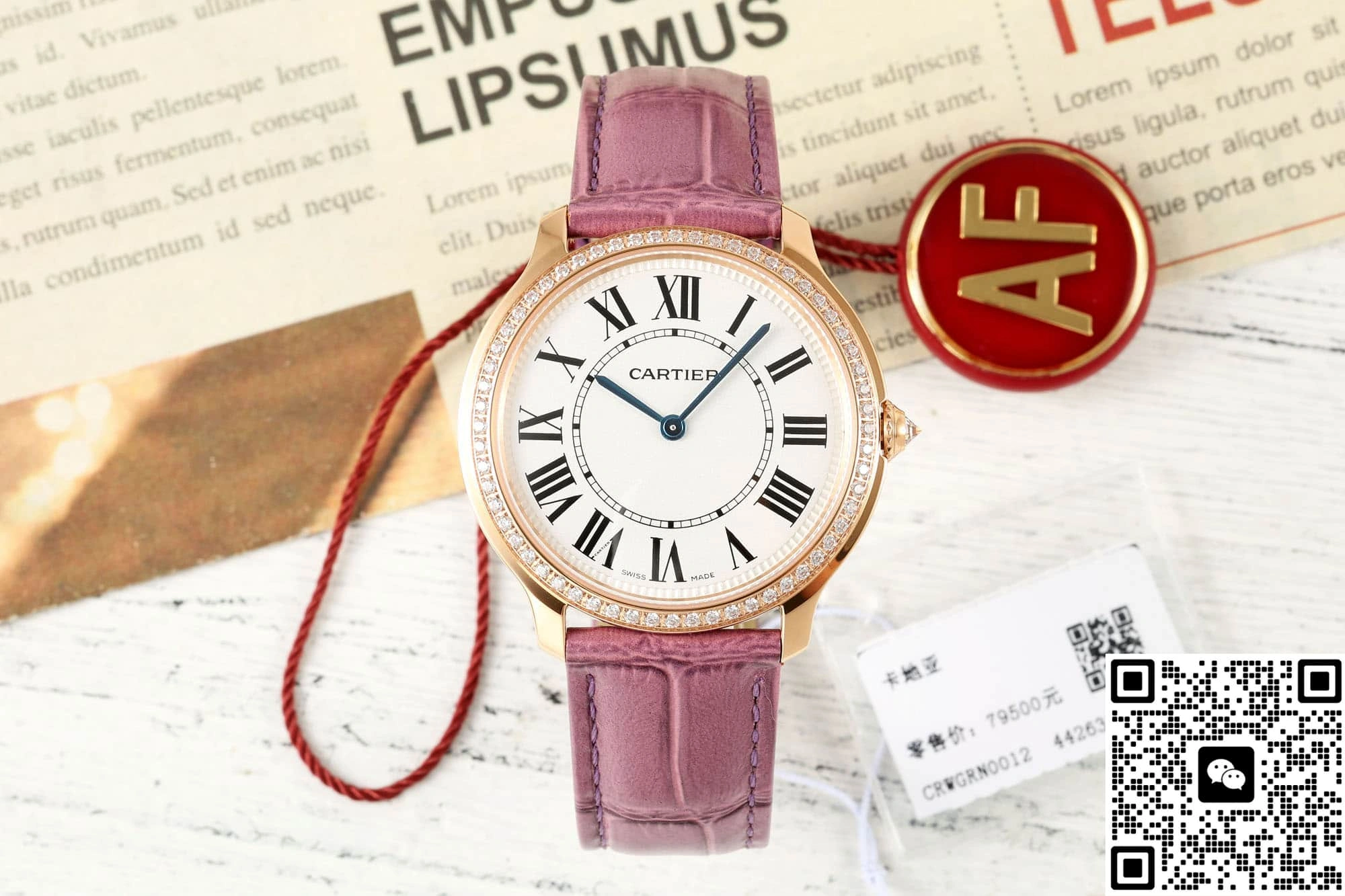 AF Factory Cartier RONDE DE CARTIER WJRN0010 1:1 Best Edition Replica Watch