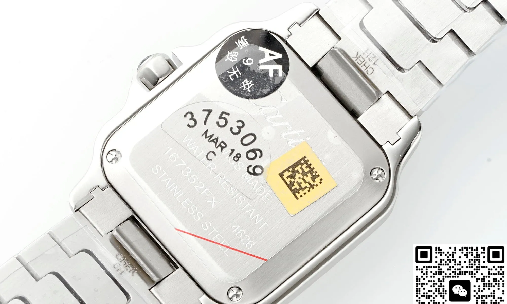 AF Factory Cartier Santos W2SA0033 1:1 Best Edition Replica Watch