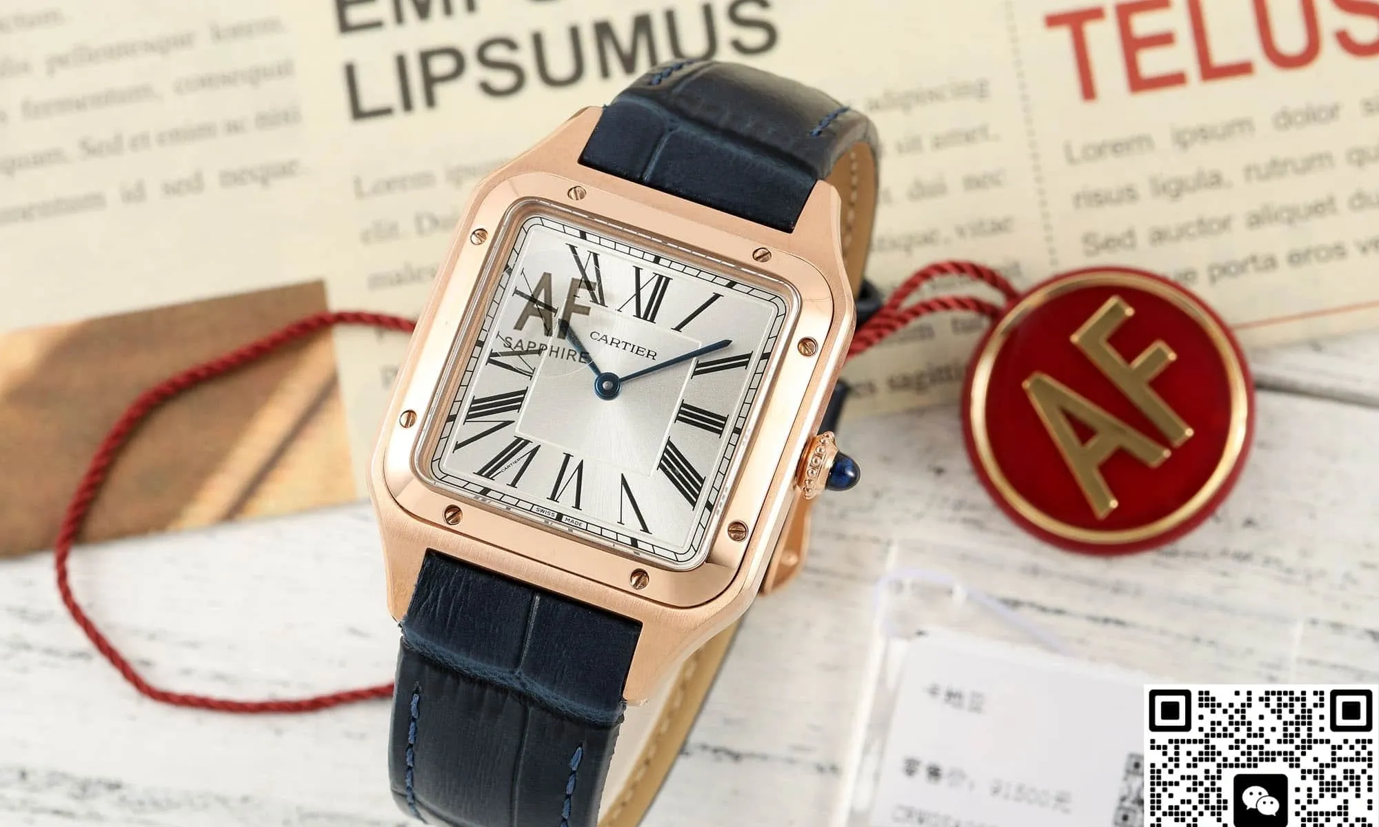 AF Factory Cartier Santos WGSA0022 1:1 Best Edition Replica Watch