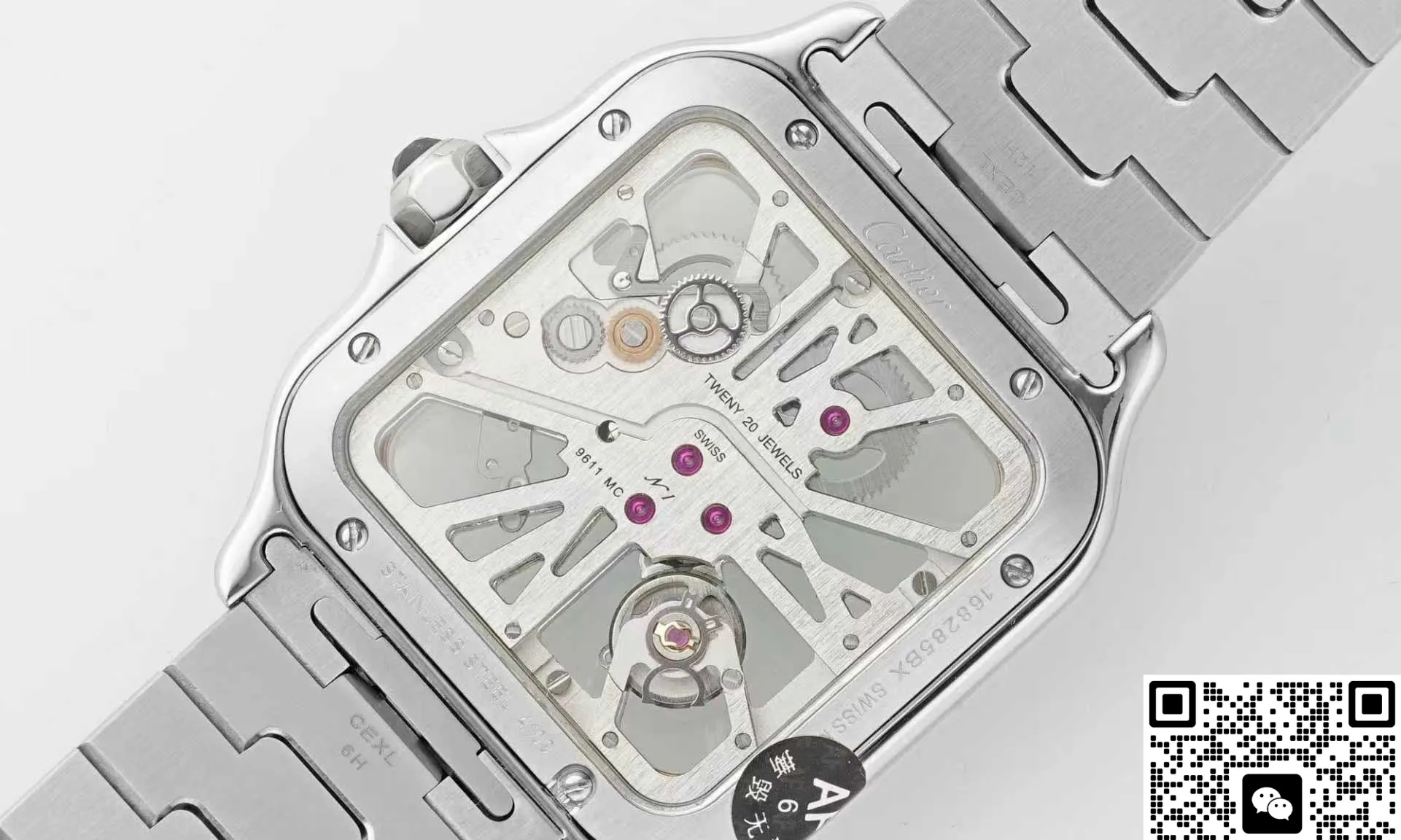 AF Factory Cartier Santos WHSA0012 1:1 Best Edition Replica Watch