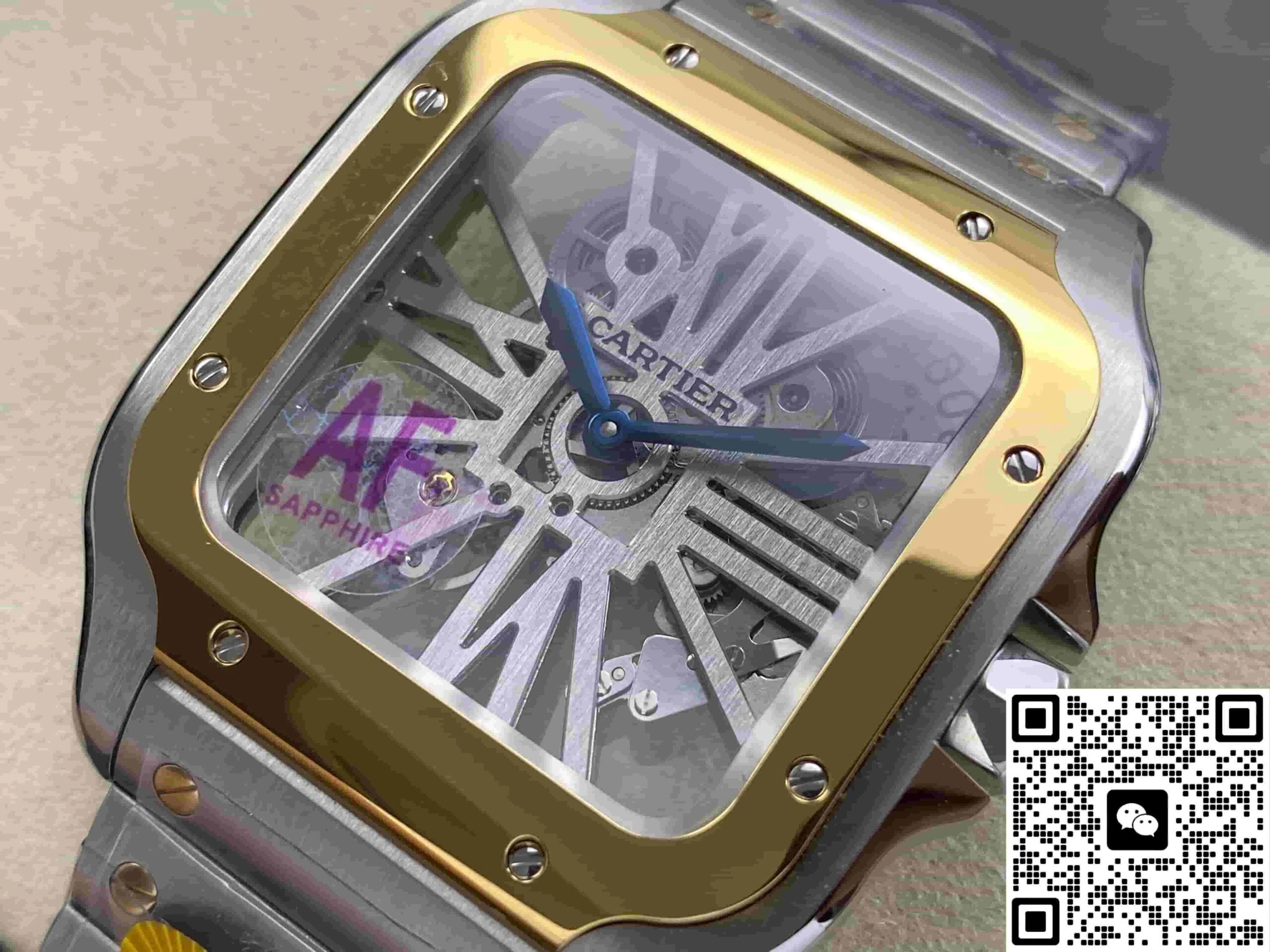 AF Factory Cartier Santos WHSA0019 1:1 Best Edition Replica Watch