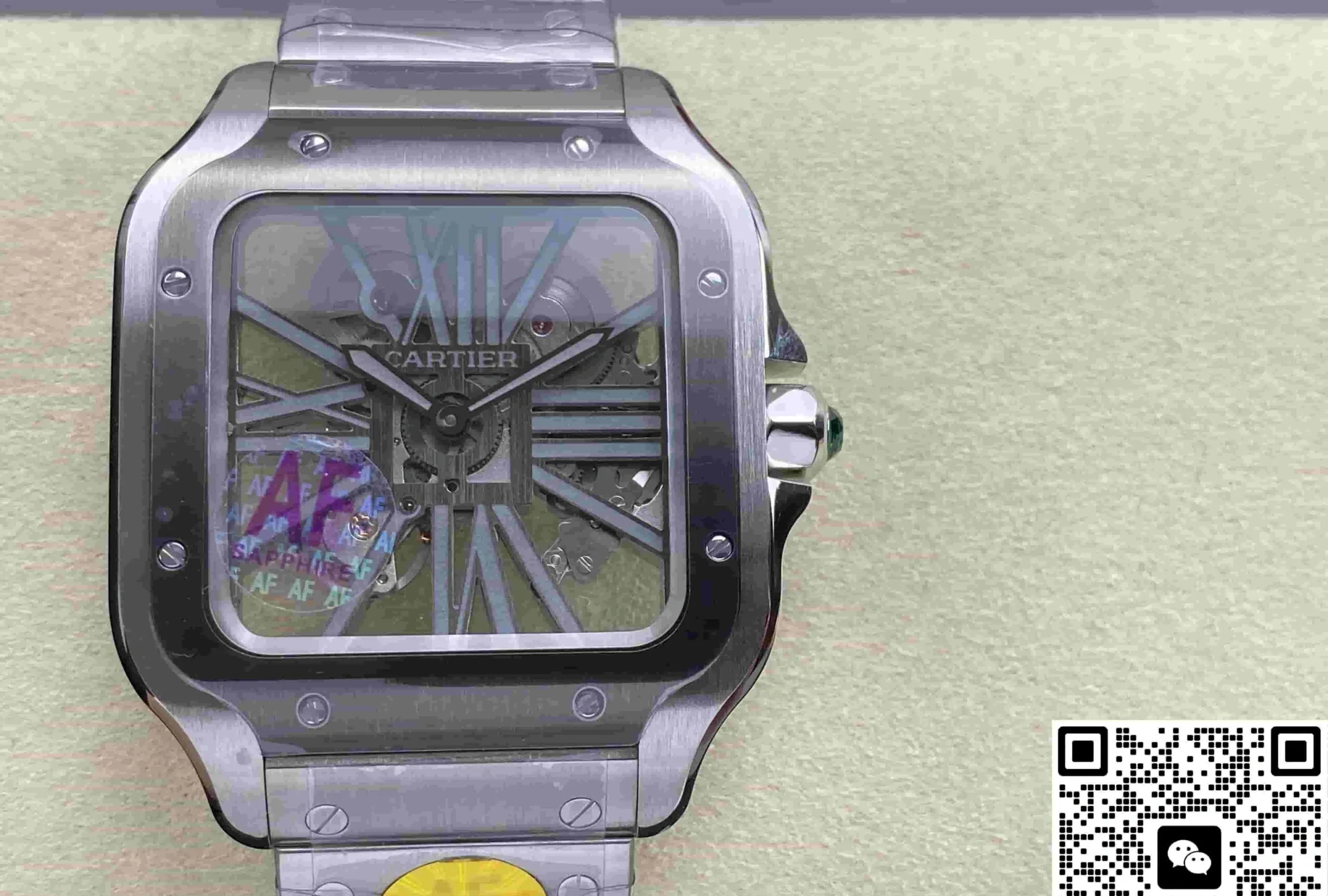 AF Factory Cartier Santos WHSA0033 1:1 Best Edition Replica Watch