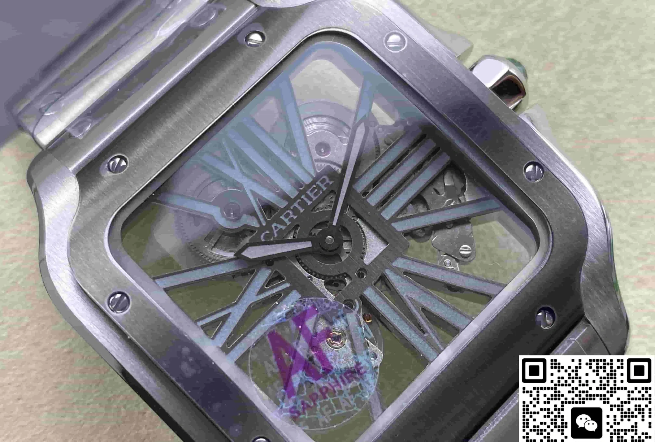 AF Factory Cartier Santos WHSA0033 1:1 Best Edition Replica Watch