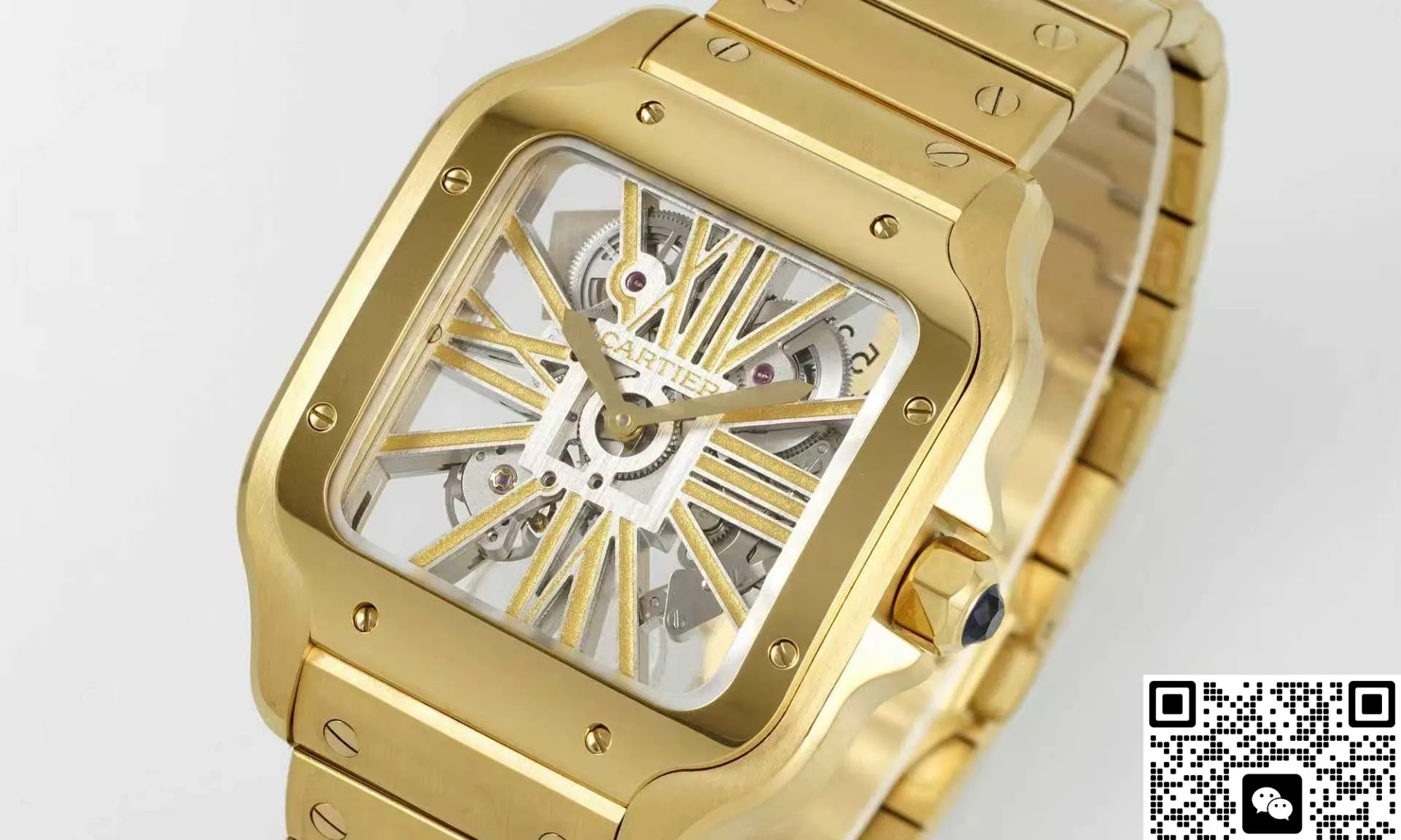 AF Factory Cartier Santos WHSA0042 1:1 Best Edition Replica Watch