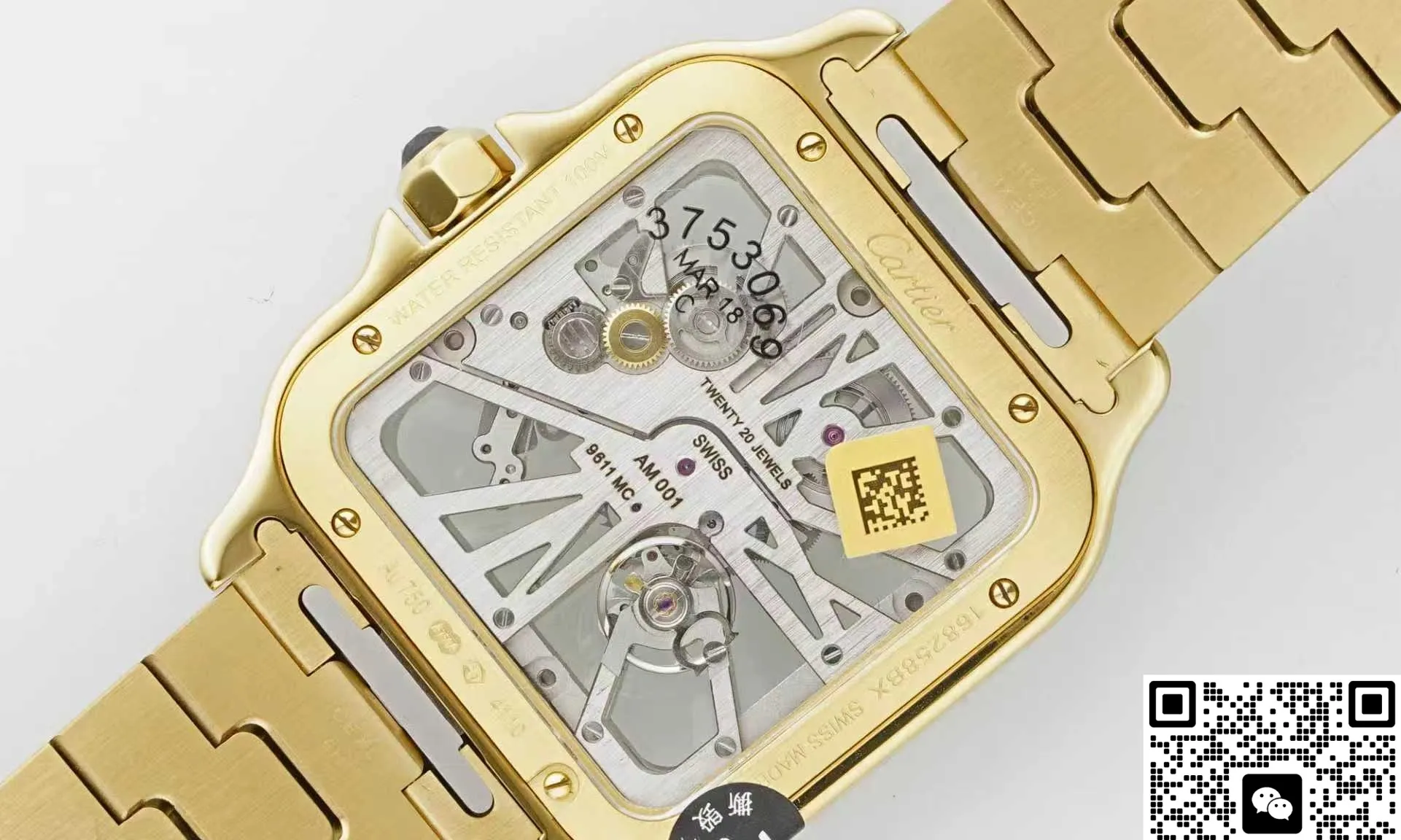 AF Factory Cartier Santos WHSA0042 1:1 Best Edition Replica Watch