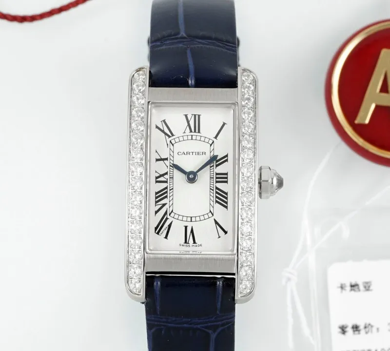 AF Factory Cartier Tank Diamond 1:1 Best Edition Replica Watch