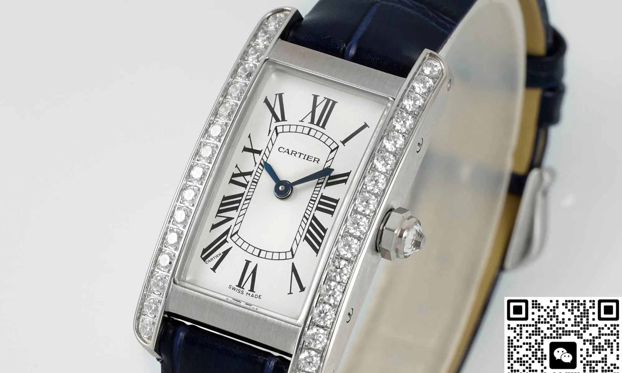 AF Factory Cartier Tank Diamond 1:1 Best Edition Replica Watch