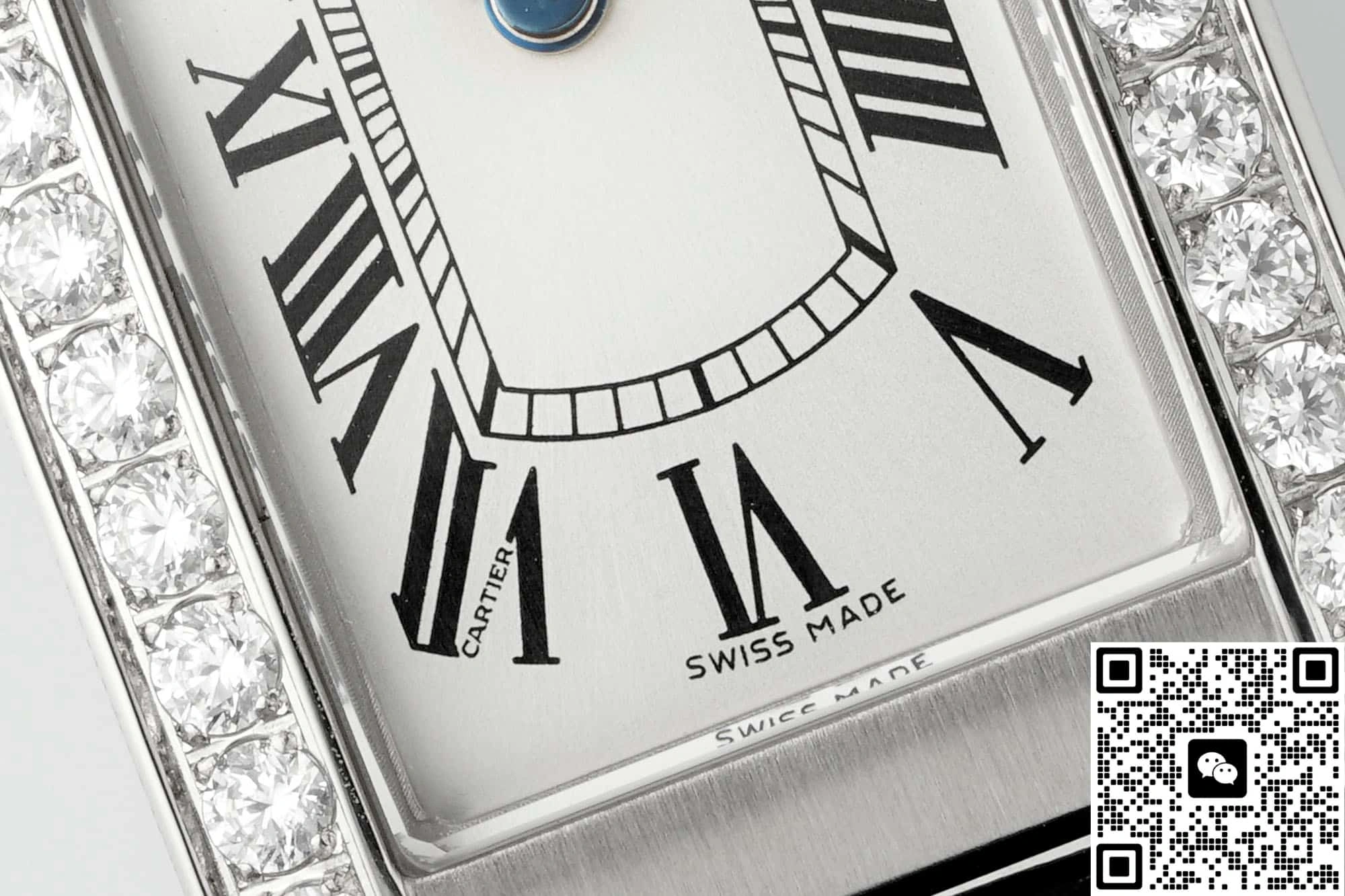 AF Factory Cartier Tank Diamond 1:1 Best Edition Replica Watch