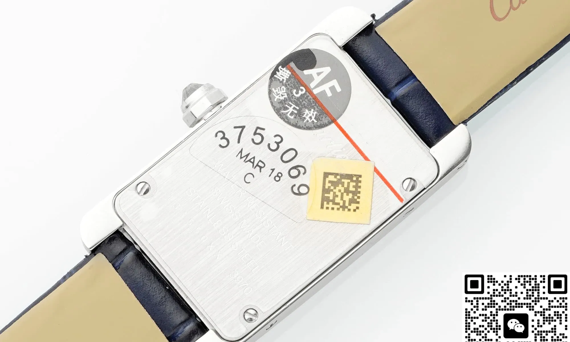 AF Factory Cartier Tank Diamond 1:1 Best Edition Replica Watch