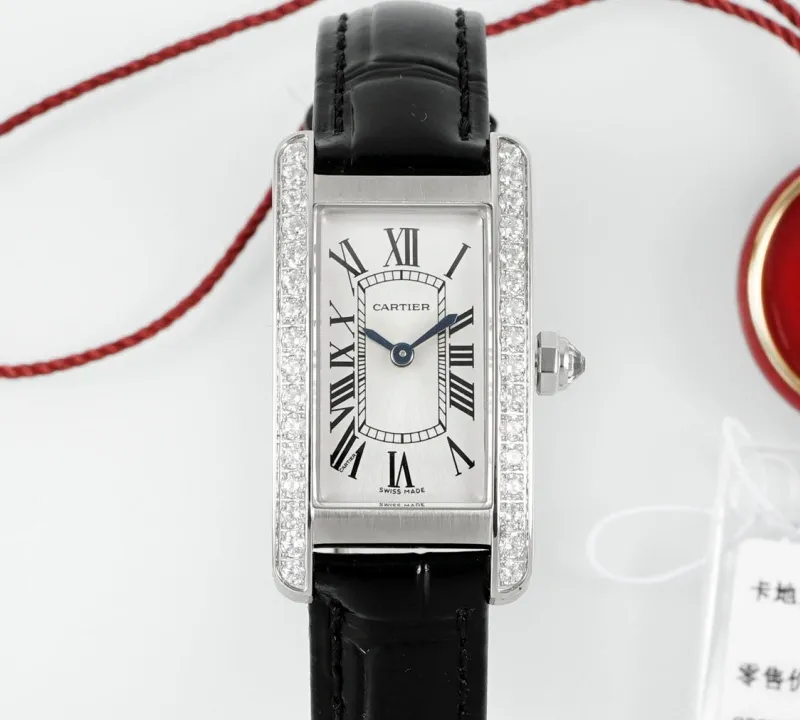AF Factory Cartier Tank Square dial 1:1 Best Edition Replica Watch