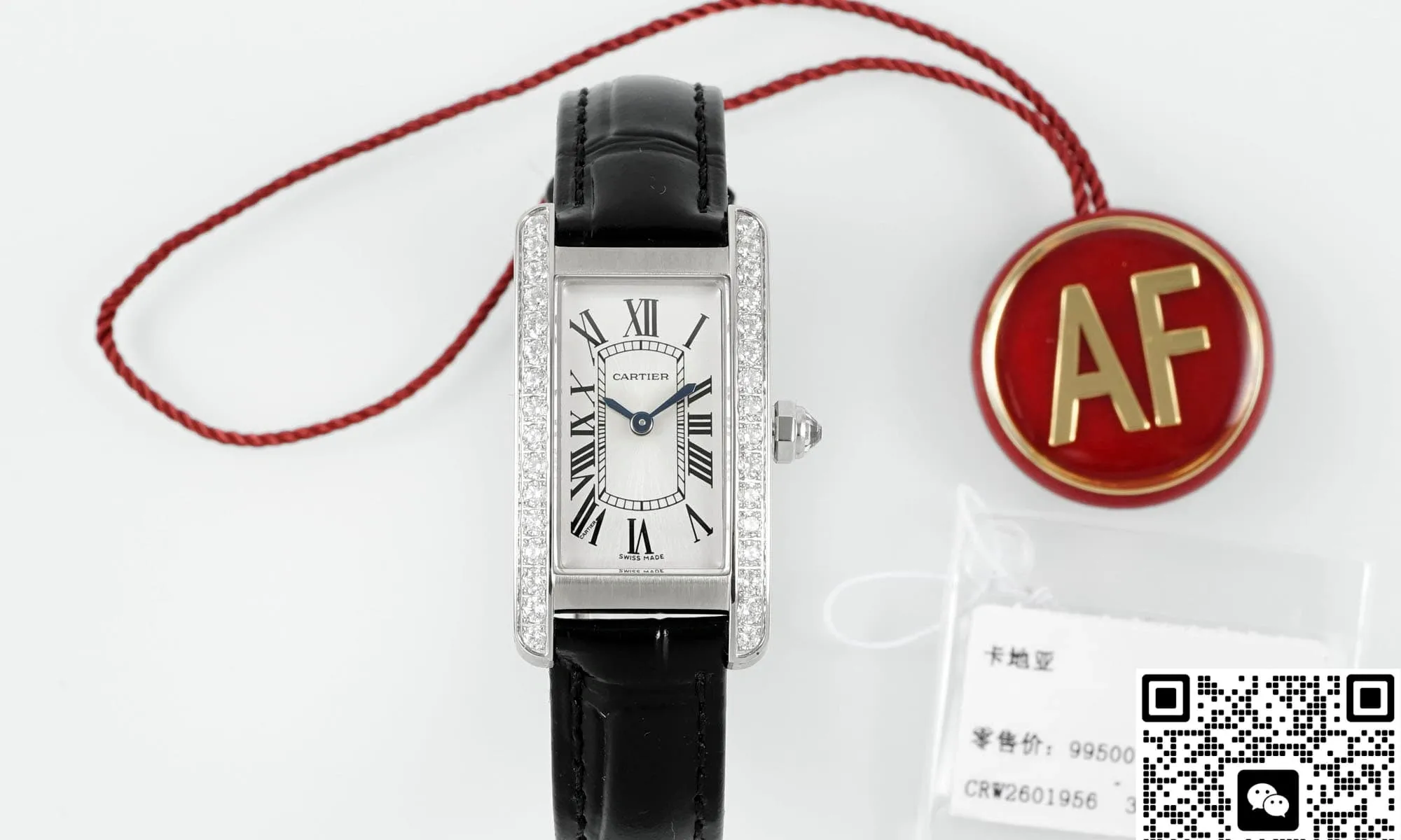 AF Factory Cartier Tank Square dial 1:1 Best Edition Replica Watch