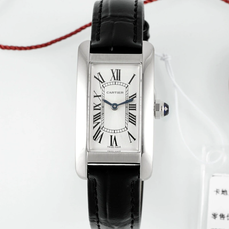 AF Factory Cartier Tank Stainless steel 1:1 Best Edition Replica Watch