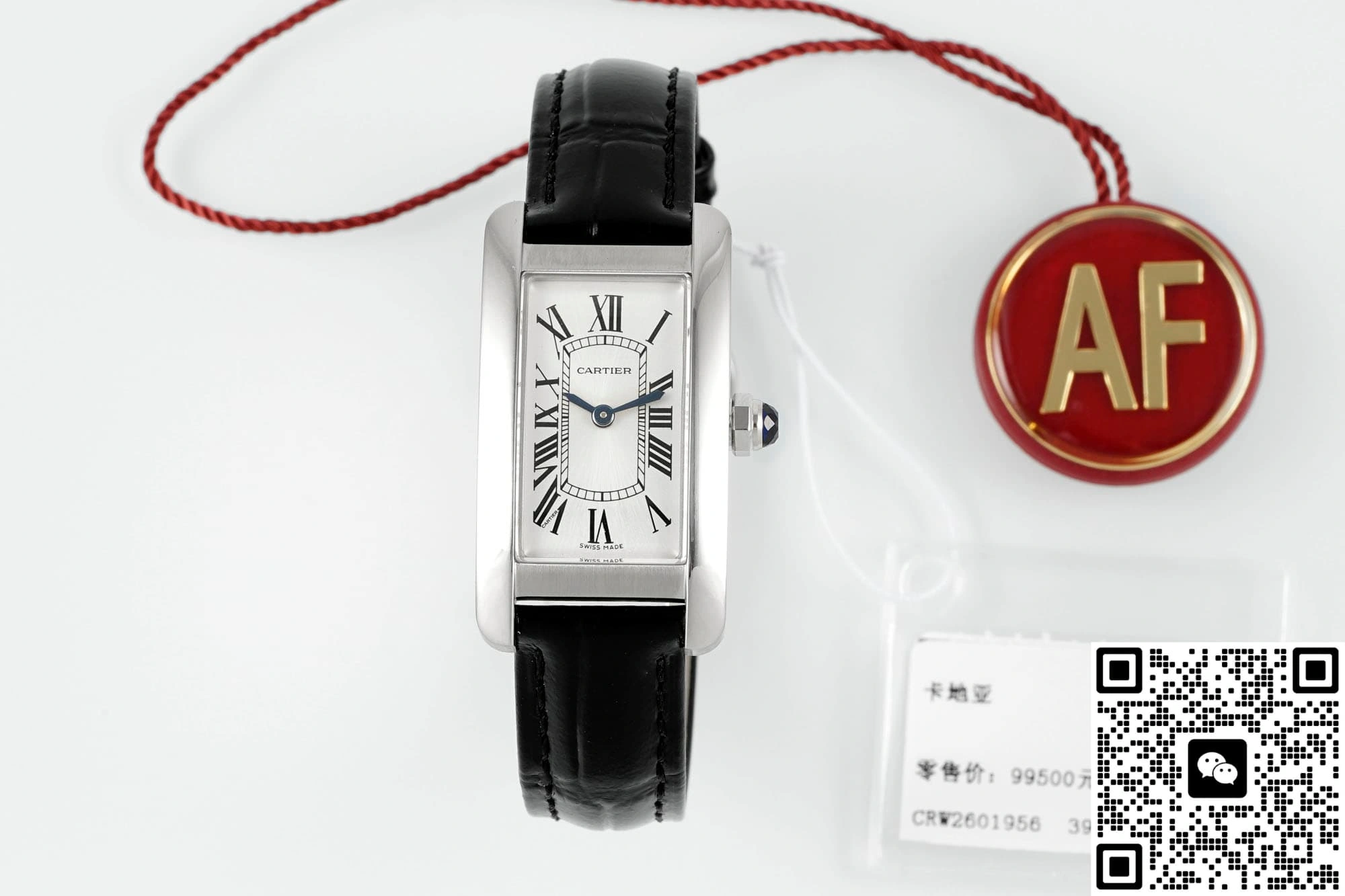 AF Factory Cartier Tank Stainless steel 1:1 Best Edition Replica Watch