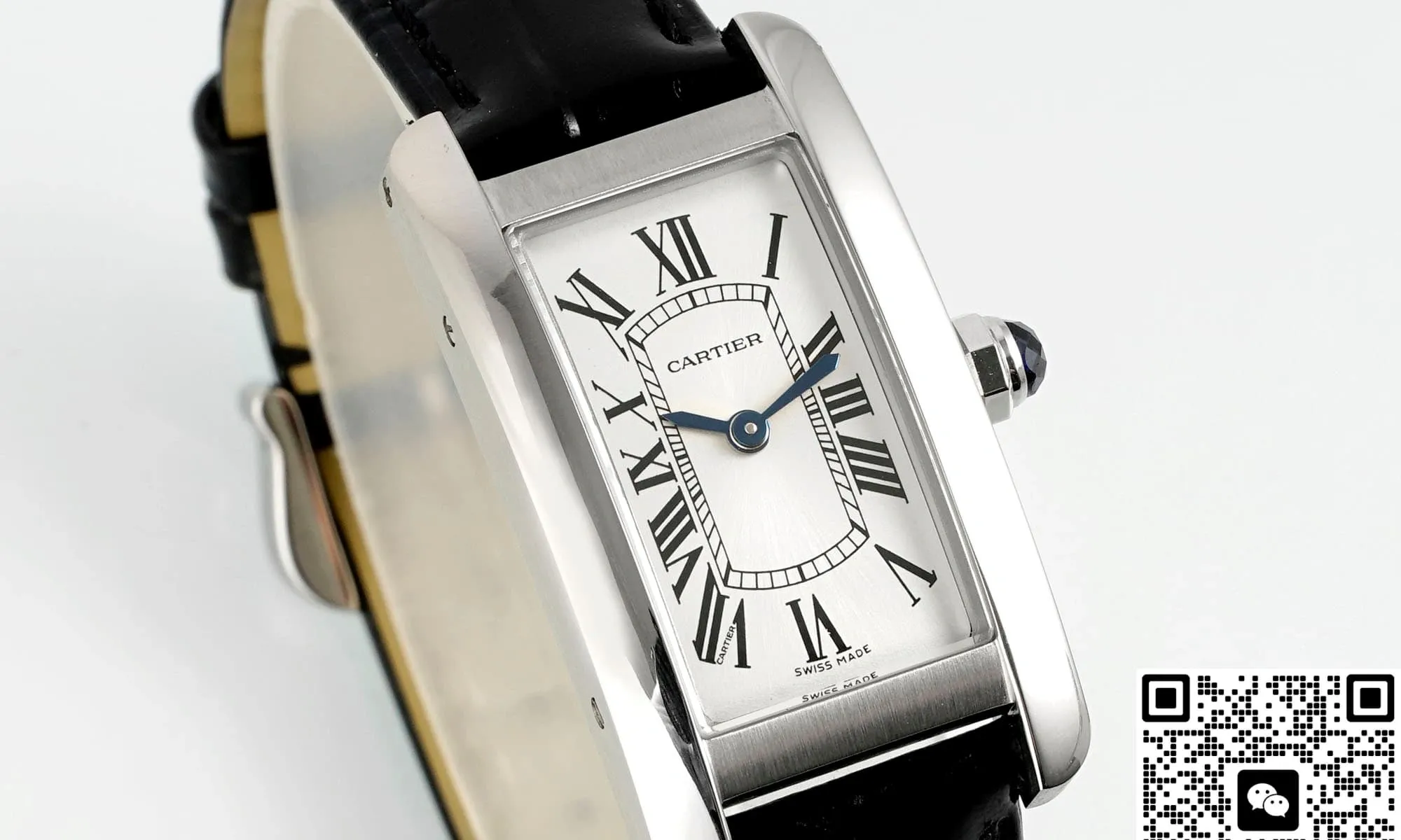 AF Factory Cartier Tank Stainless steel 1:1 Best Edition Replica Watch